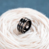 Knit Pro Reihenzähler-Ring schwarz Gr. 8 (18,2 mm)